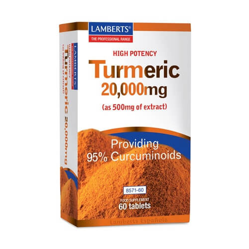 Tumeric - 20,000 mg - 60 tabs